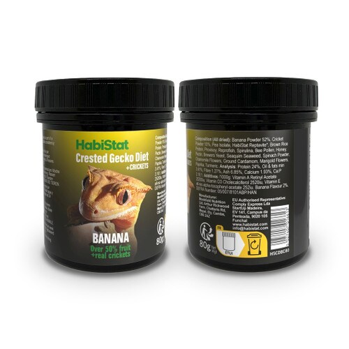 Banana & Cricket diet 80g Packaging